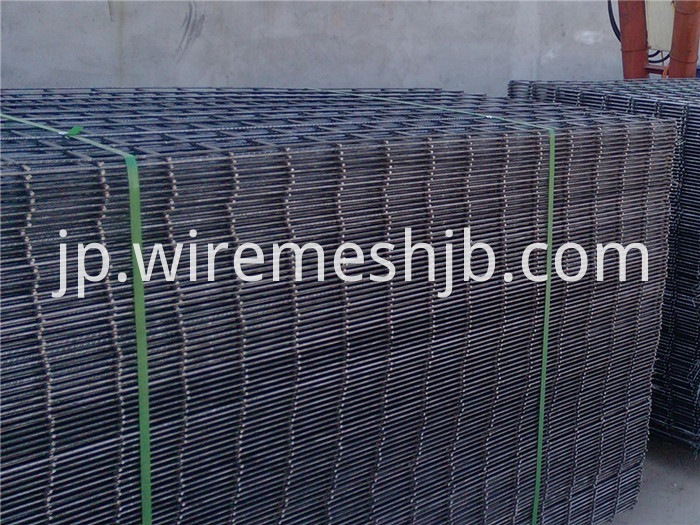Black Steel Welded Wire Fence
